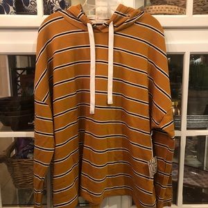 Plus Size Striped Hoodie - New With Tags - Size 2X